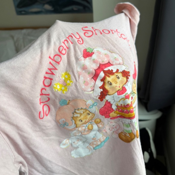 Strawberry Shortcake pink baby tee - Picture 2 of 5